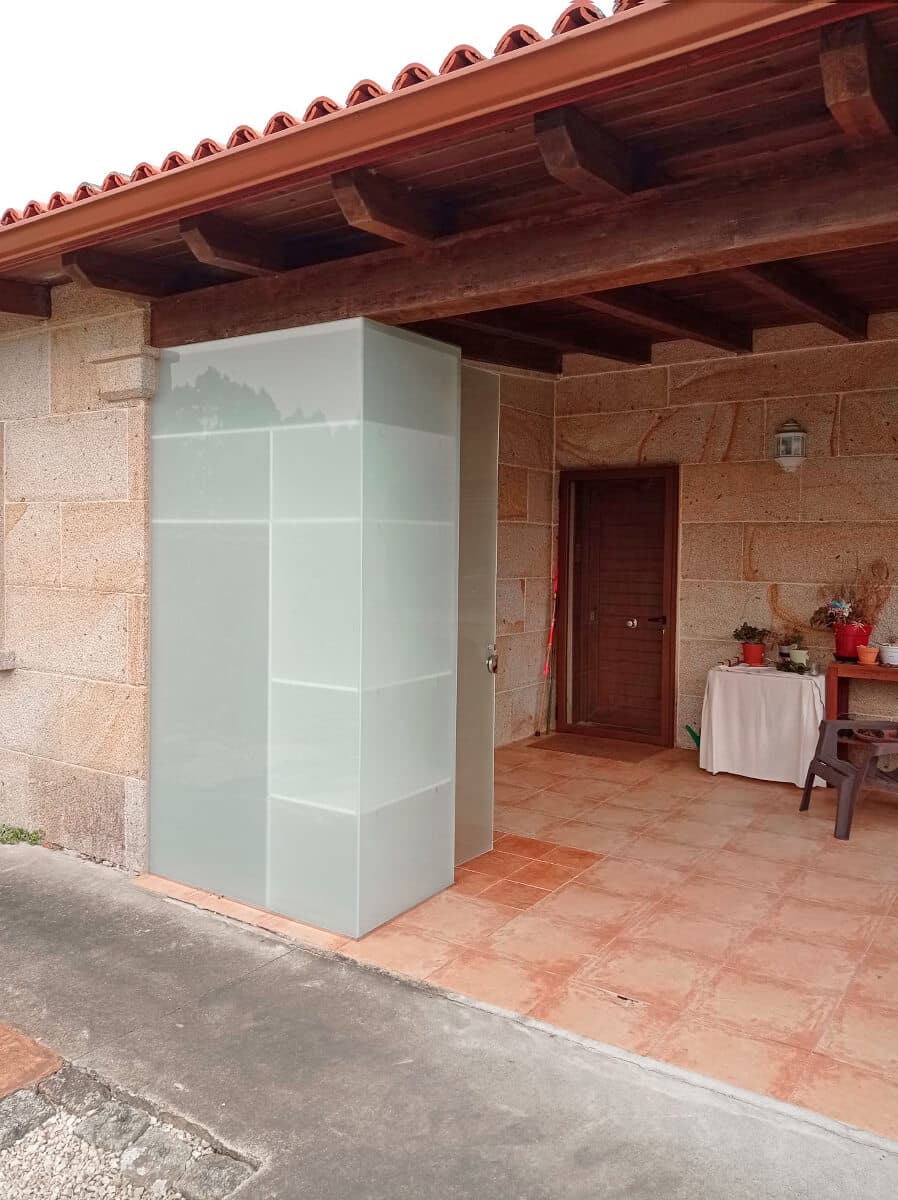 Trabajos con garantía realizados por Cristalería Senín en Caldas de Reis