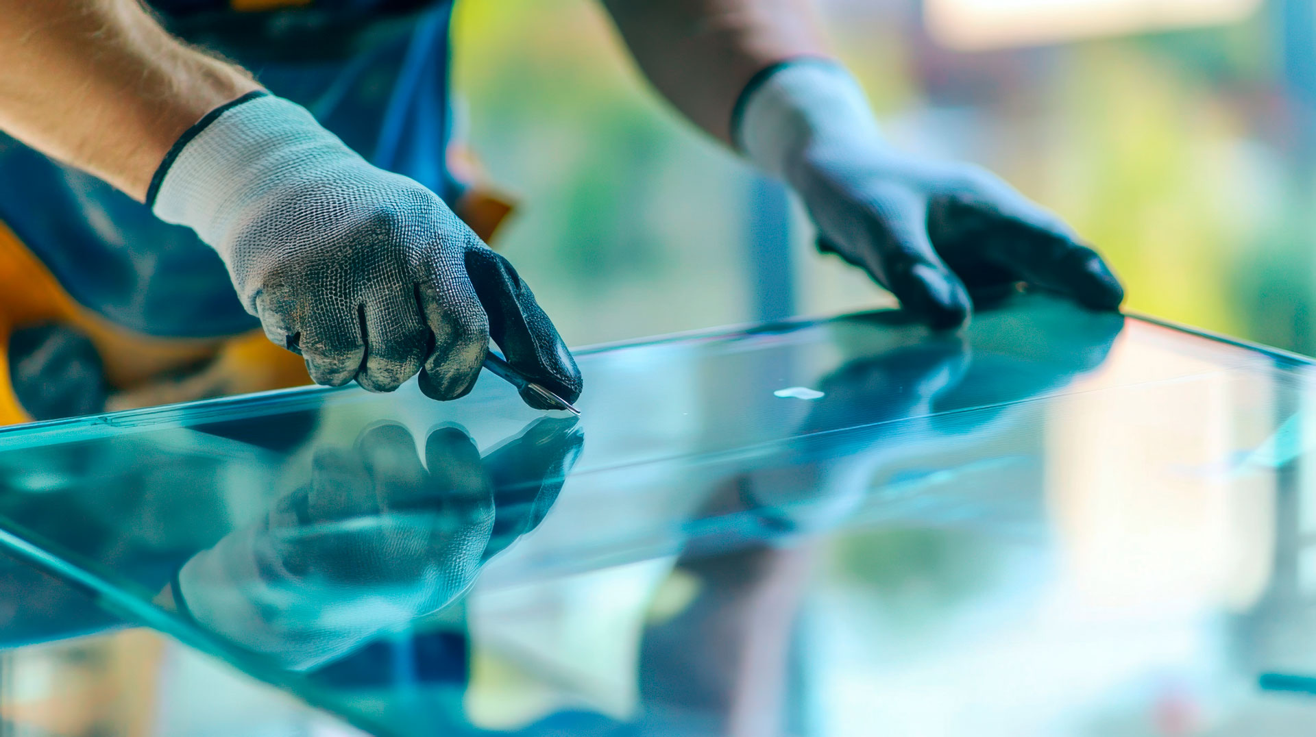 Trabajos de cristalería en Caldas 